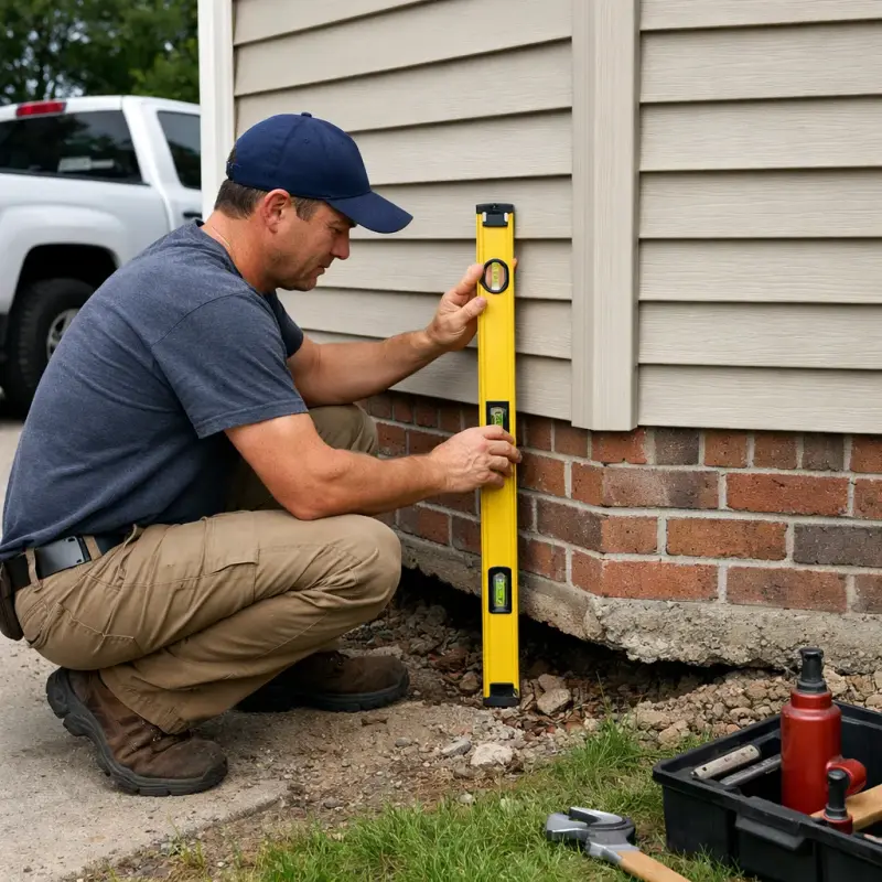 Foundation Settling Repair Herndon