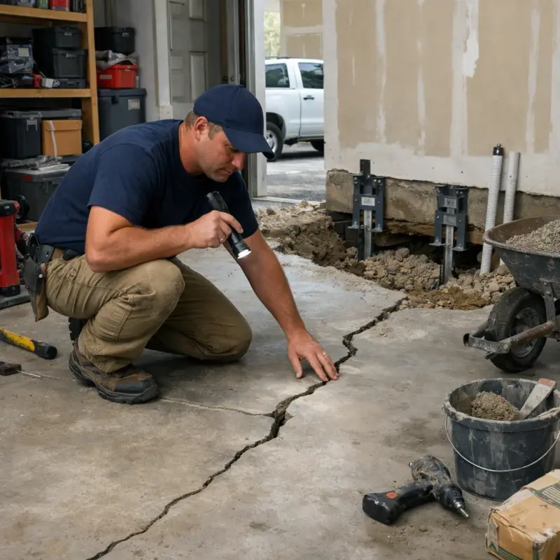 Slab Foundation Repair Herndon